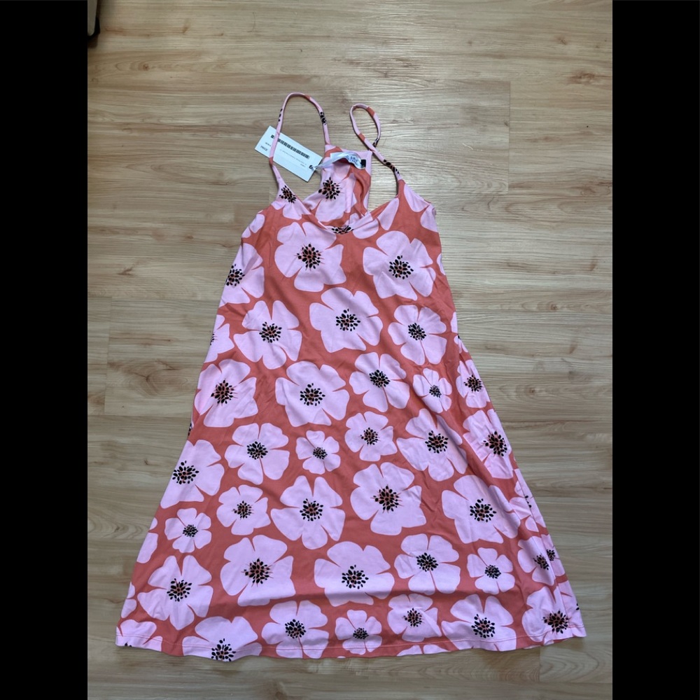 Ava Sky Dress Marissa Strawberry Floral Burst